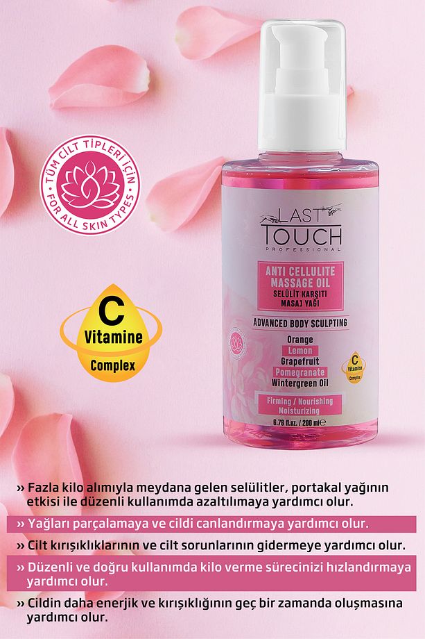 2'li Paket Selülit Karşıtı Masaj Yağı Masaj Yağı Aromaterapi A.f.r.o.d.i.z.y.a.k. - 9