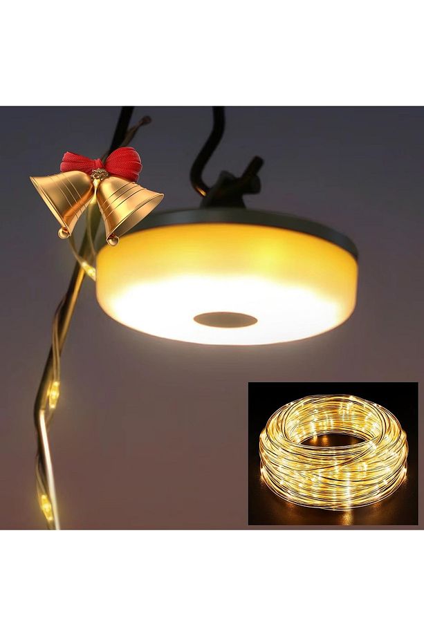 Kamp Iambası Işıkları Led, 5 Aydınlatma Mod lu Dış Mekan Led Işıklar, Dayanıklı ve Su Geçirmez - 5