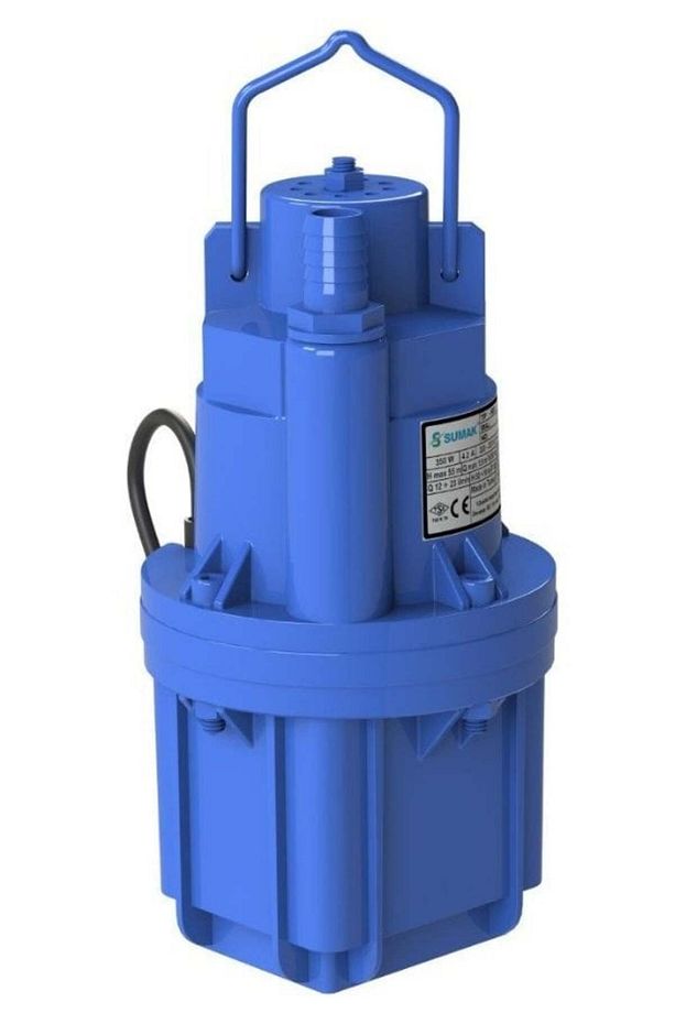 SD3 - 3/4'' - 350 W- Titreşimli Dalgıç - 20 mt kablolu - 1