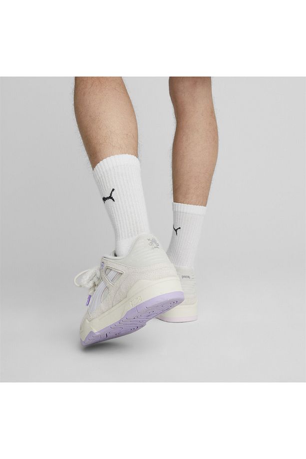 Slipstream 8ENJAMIN Vapor Gray-PUMA Whit Ayakkabı - 5