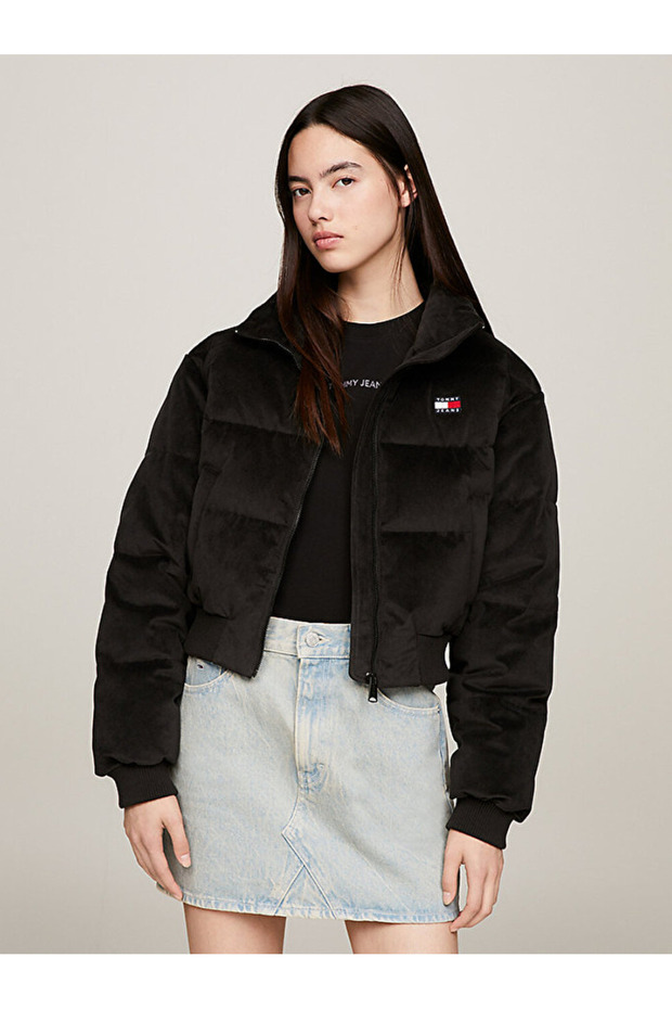 Tjw Crp Velvet Puffer Coat