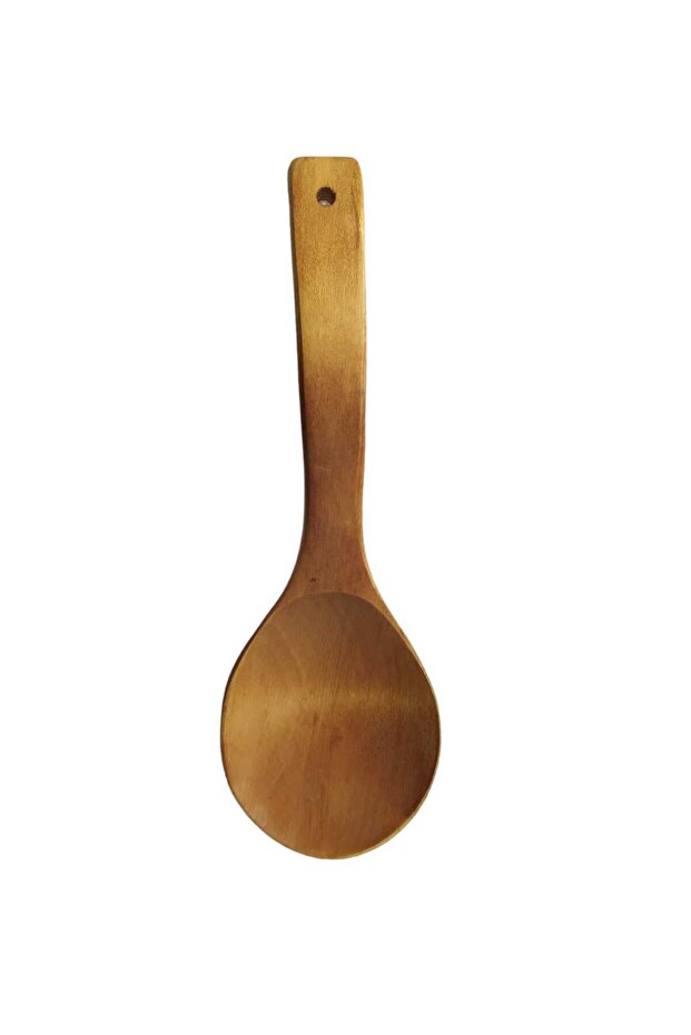 wooden bamboo scoop spoon 27 cm