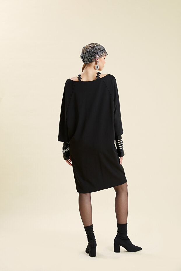 Rochie de seara cu guler - 3