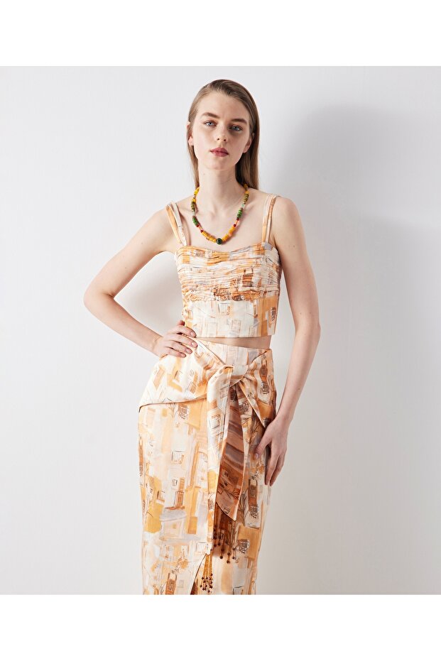 Soyut Desen Büstiyer - 2