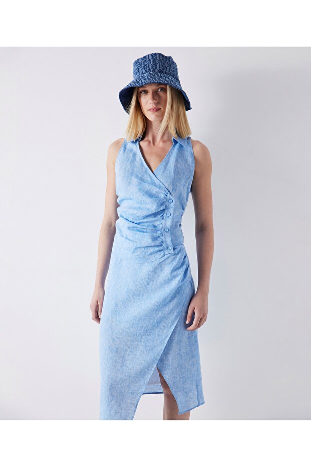 Bluză cu guler cămașă - 1