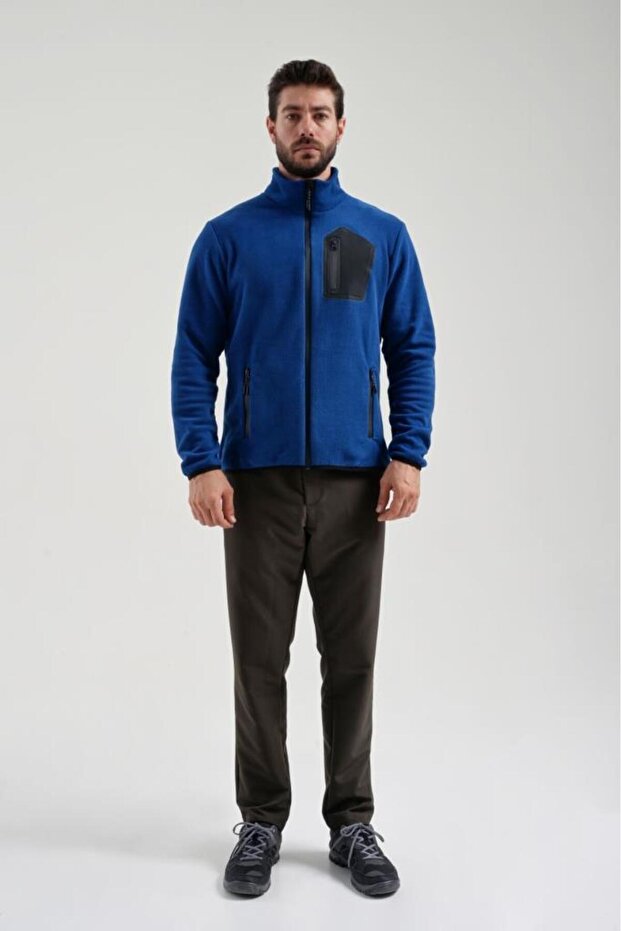 2312003 Men's Royal Blue Full Zip Fleece
