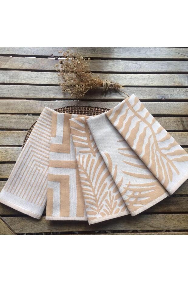 Damask 5-Piece Kitchen Towel Set & Drying Cloth 40*60 Cm