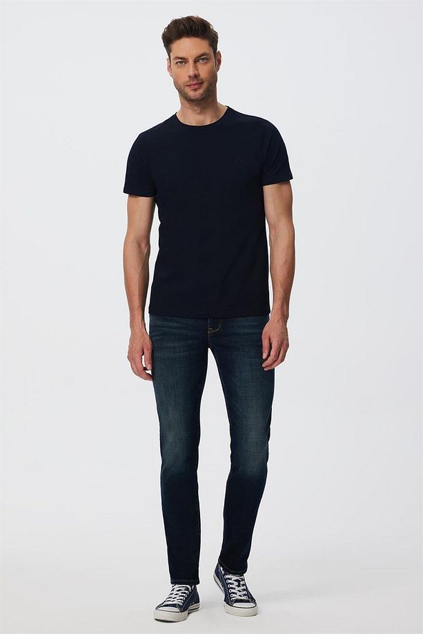 Jagger Erkek Jean Pantolon Jake Ds Stone - 1