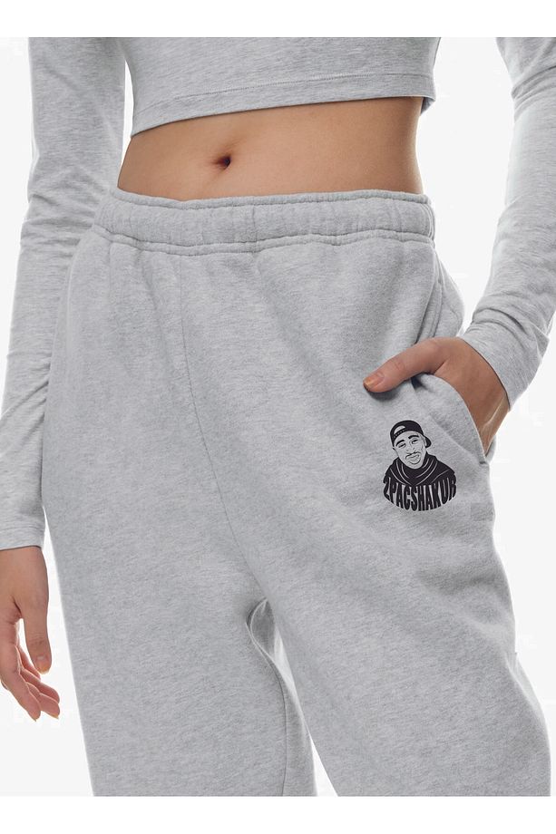 MOVIE ACTOR Unisex 2ip Örme Kumaş Eşofman Alt - 3