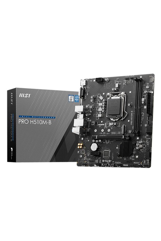 PRO H510M-B LGA1200 DDR4 2933MHz M.2 USB3.2 GLan mATX (Sadece 10.Nesil) - 1