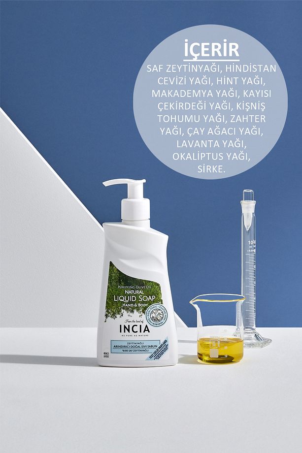 %100 Doğal Sıvı Kastil Sabunu Arındırıcı Zeytinyağlı 10 Bitkisel Değerli Yağ Vegan 250 ml - 4