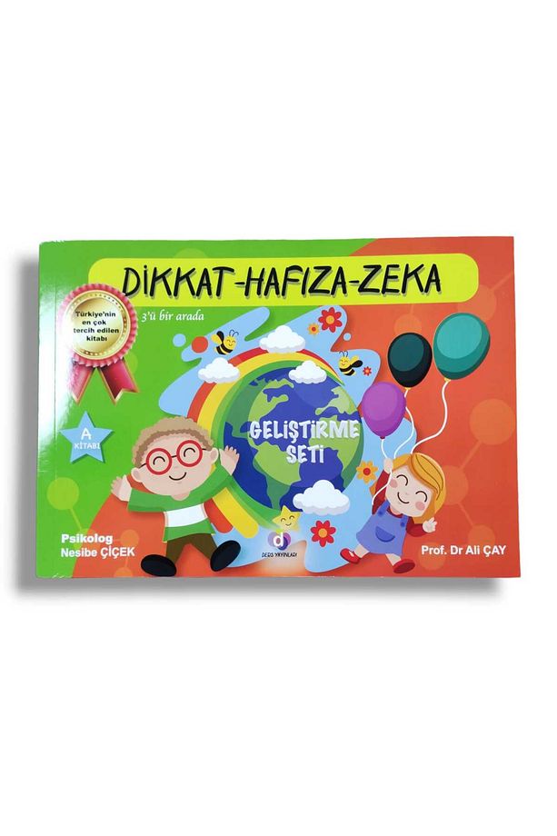 Dikkat Hafıza Zeka Güçlendirme Geliştirme Seti 7 Yaş + Sertifika - 4