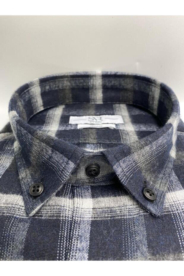 PREMİUM SVR REGULAR CEPLİ KIŞLIK FLANEL GÖMLEK - 2