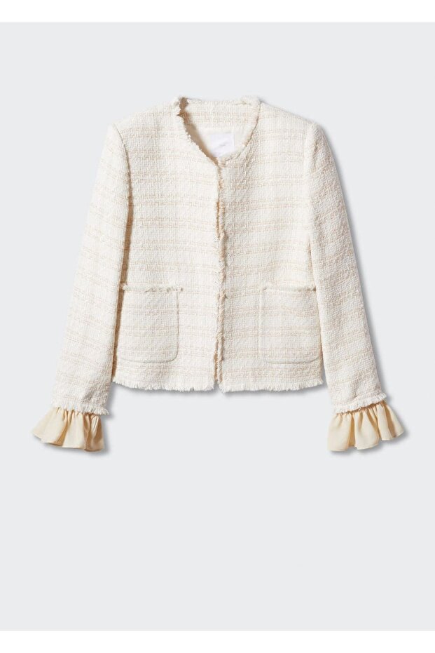 Tweedjacke mit Manschetten - 3