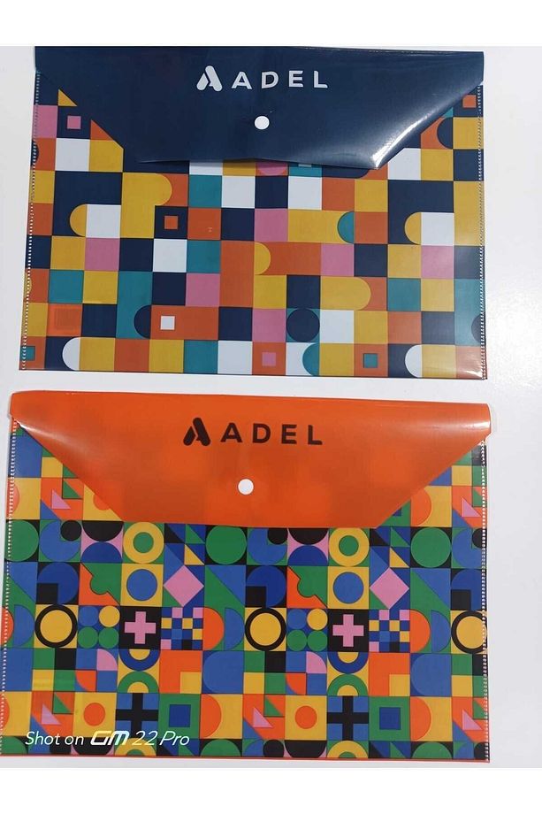 Faber Castell Desenli Çıt Çıtlı Zarf Dosya (1ADET) Yüksek Kalite - 6