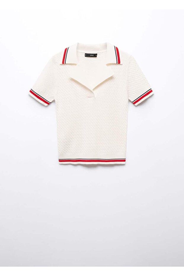 Strickpullover im Polo-Stil - 3