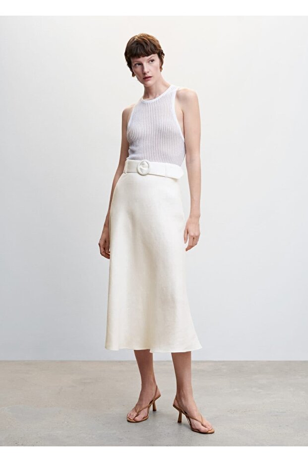 Kemerli Keten Etek - 2