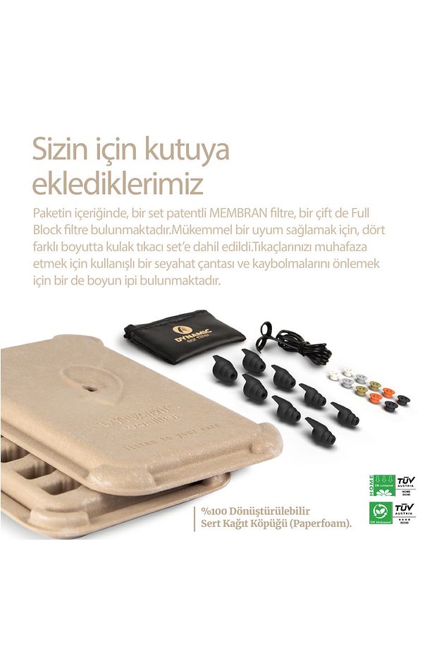 Avcılık/atıcılık Için Kulak Tıkacı Peak Noise Tıbbi Kalite Patentli Membran Filtre 4 Boyut Tıpa - 8