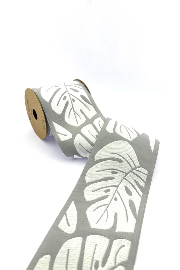 LEAF PATTERNED WOVEN BORDER (10 CM. WIDTH - 3.5 MT. LENGTH) - 1