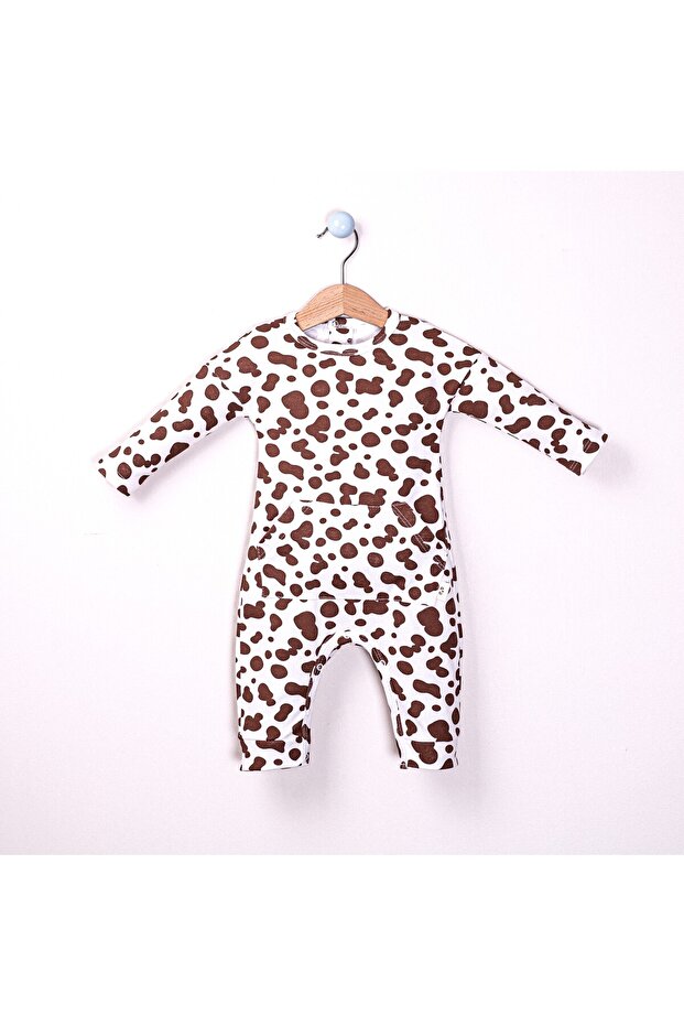 Pamuklu Baskılı Tulum - 2