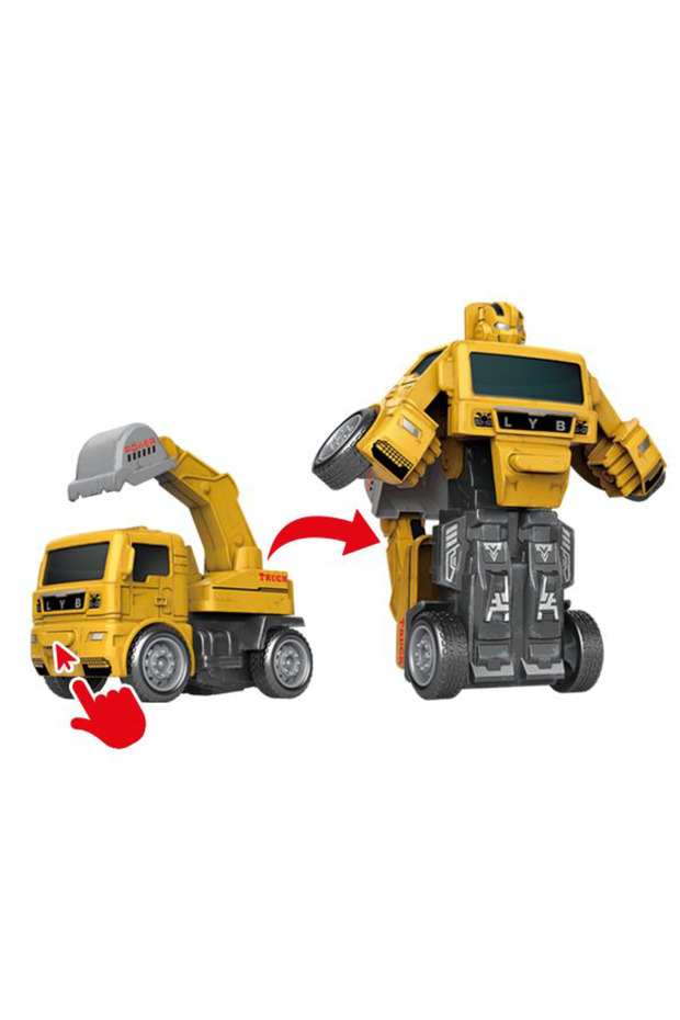Sürtmeli Dönüşebilen Robot İş Makinesi - Tanker - 2