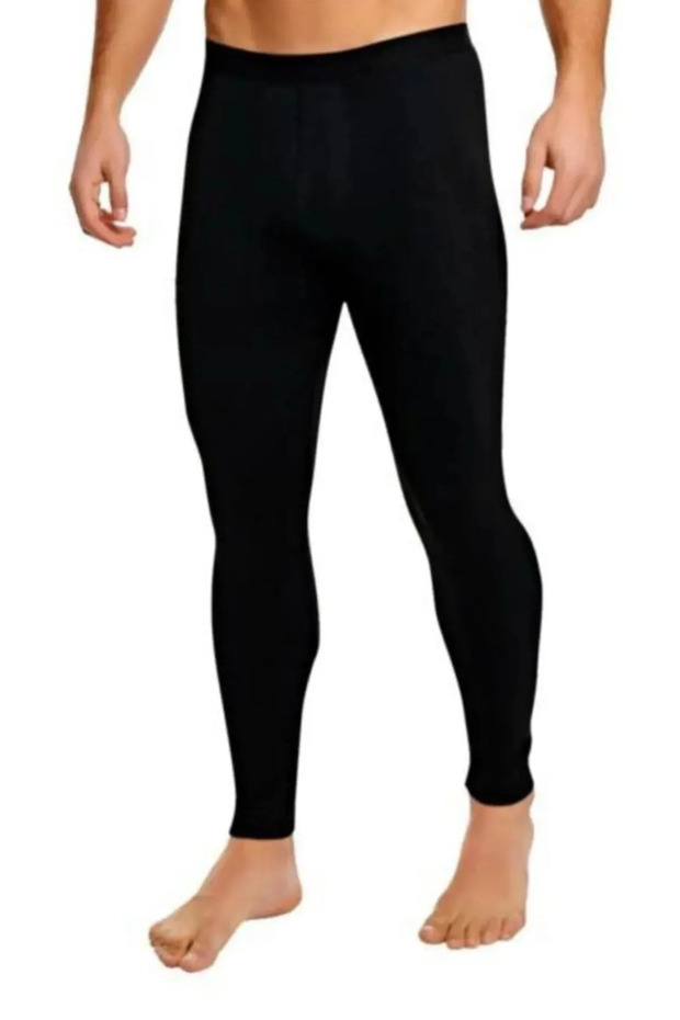Men's Winter Black Thermal Underwear NBLKJHH75
