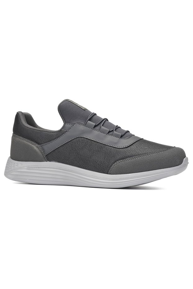 Casual Men's Adult Sneaker Large Size Sports Shoes Rubber Laced Comfortable Flexible 110C