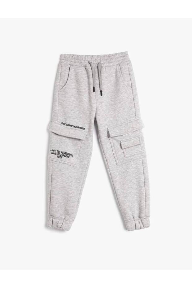 4wkb40135tk Boy's Tracksuit Bottom Gray