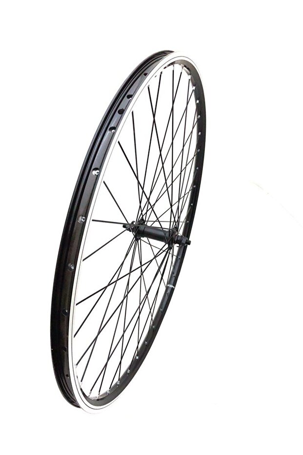 Bisiklet 26'' Uyumlu Ön Jant Örülü Çift Katlı Aluminyum V Fren - 1