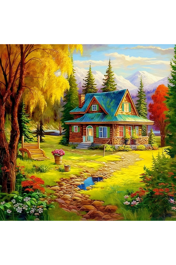 DOĞA EV KANVAS TABLO - 1