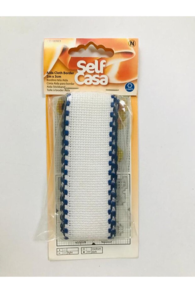 شريط حافة قابل للخياطة Aida Interlining Curb 2m X 3cm