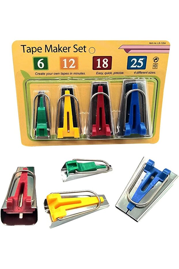 Piping Tool Set of 4 - Fabric Sewing and Quilting YL-505-1