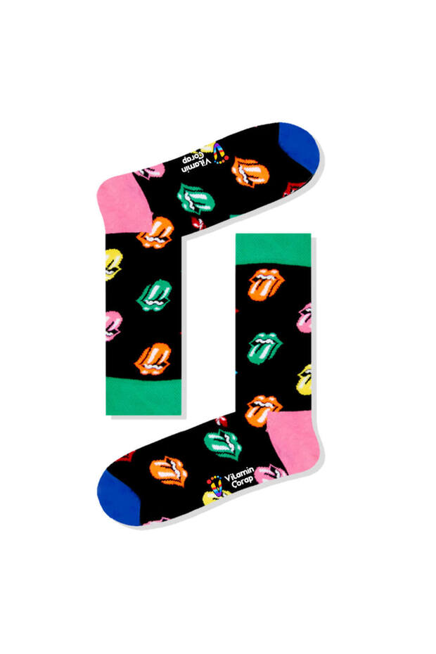 Rolling Stone Colored Socks - 1