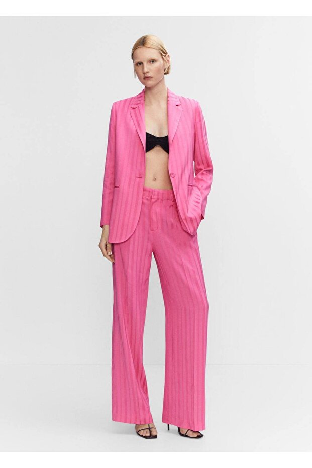 Hose mit Satin-Details - 2