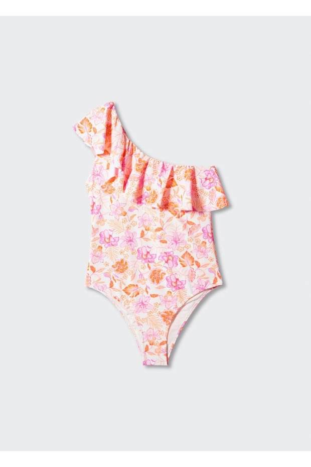 Fırfırlı Çiçekli Mayo - 3