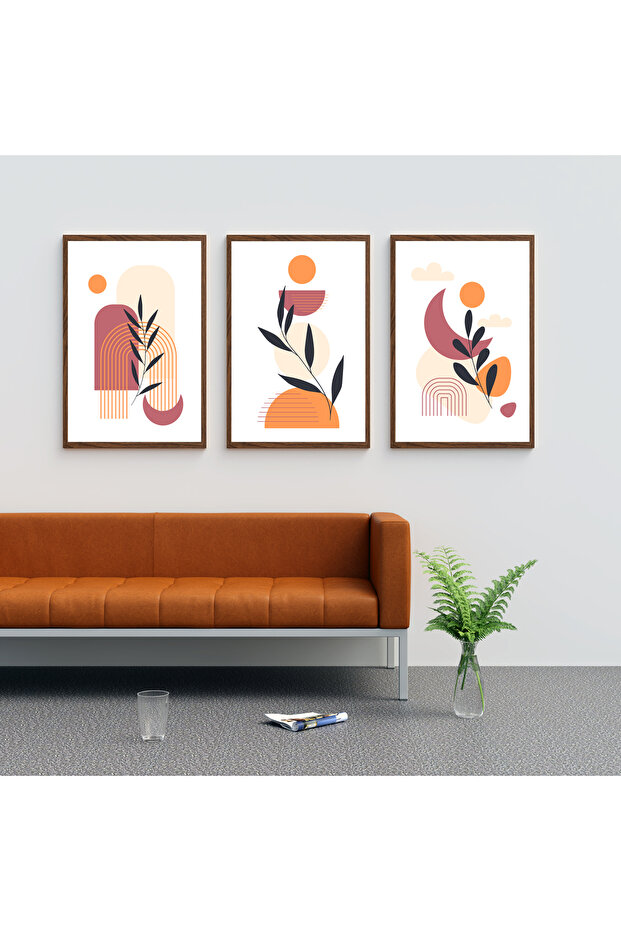 Modern Üçlü Tablo Seti - 1