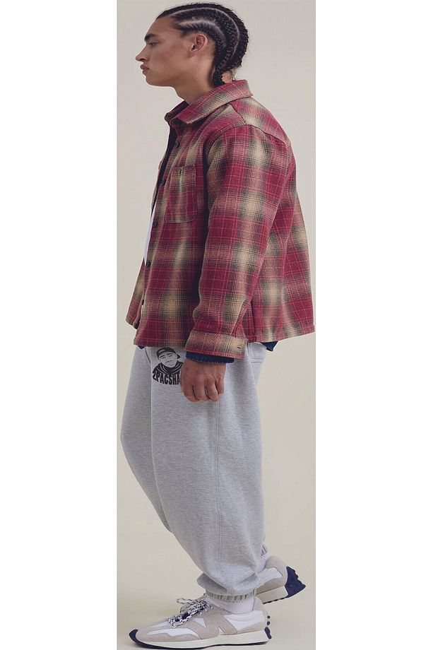 MOVIE ACTOR Unisex 2ip Örme Kumaş Eşofman Alt - 5