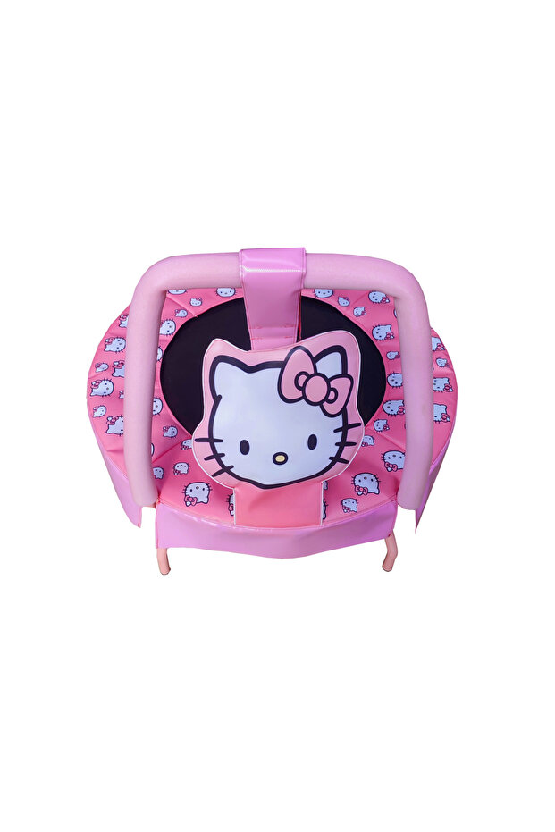 90 cm Tutamaklı Hello Kitty Trambolin - 2