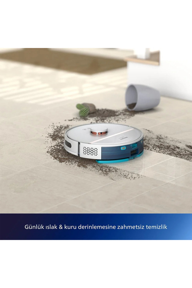 Aqua Yeni Seri Premium 3'ü 1 Arada (ISLAK, KURU VE MOPLU) Ultra Yüksek Emiş Gücü Robot Süpürge - 3