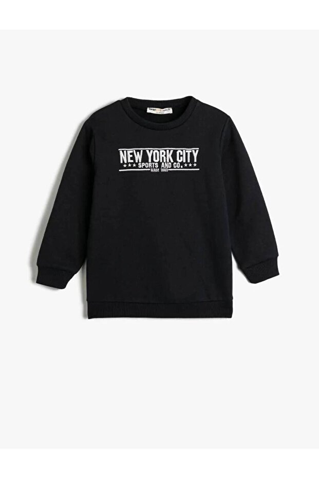 4wkb10522tk Boy's Sweat Navy Blue