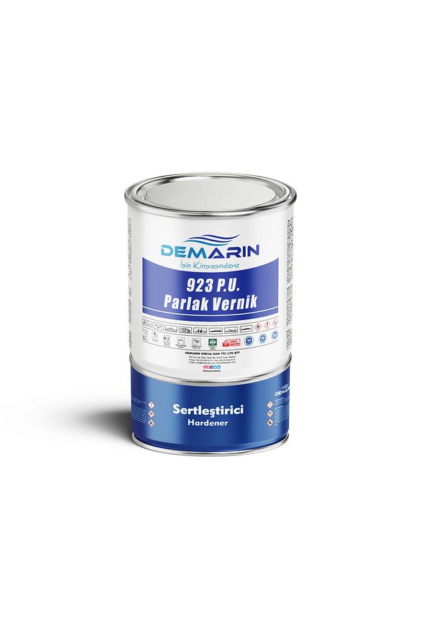 923 Poliüretan Parlak Vernik 20 Kg - 1