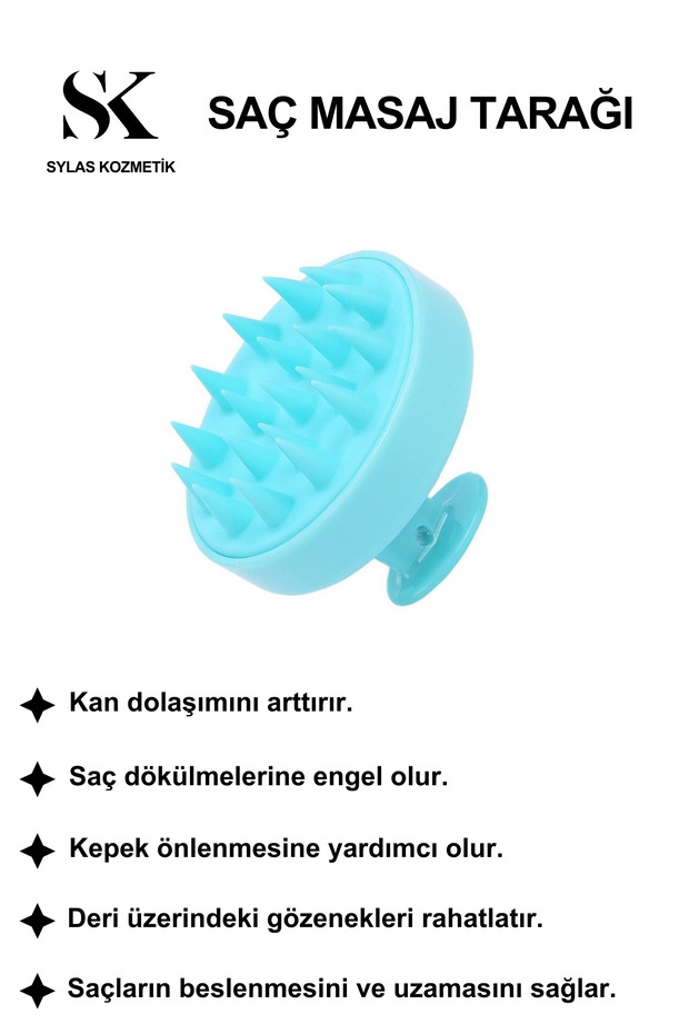 Hair Care Brush, Scalp Massaging Shampoo Comb, Shower Brush. Black