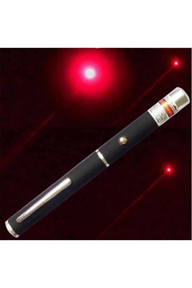 Kırmızı Disko Lazer Işık Kırmızı Lazer Pointer Işaret Lazeri - 1