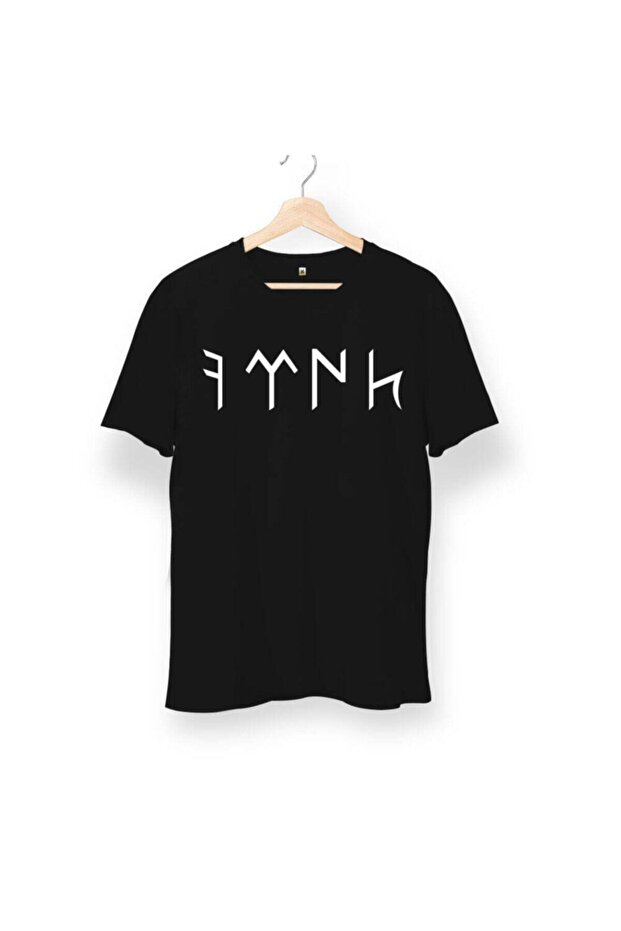 Gokturkish Turkish Written Unisex Short Sleeve T-Shirt