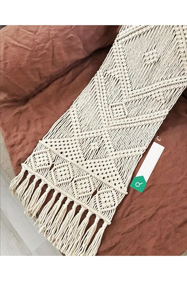 Macrame Runner Tablecloth - 2