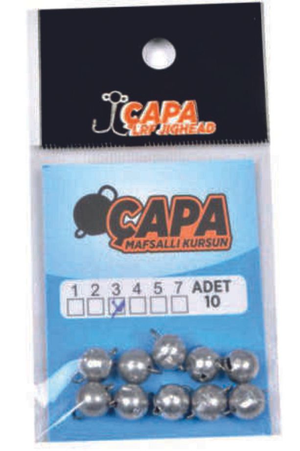 Çapa Mafsallı Kursun 10 Lu Paket - 7 Gr - 1