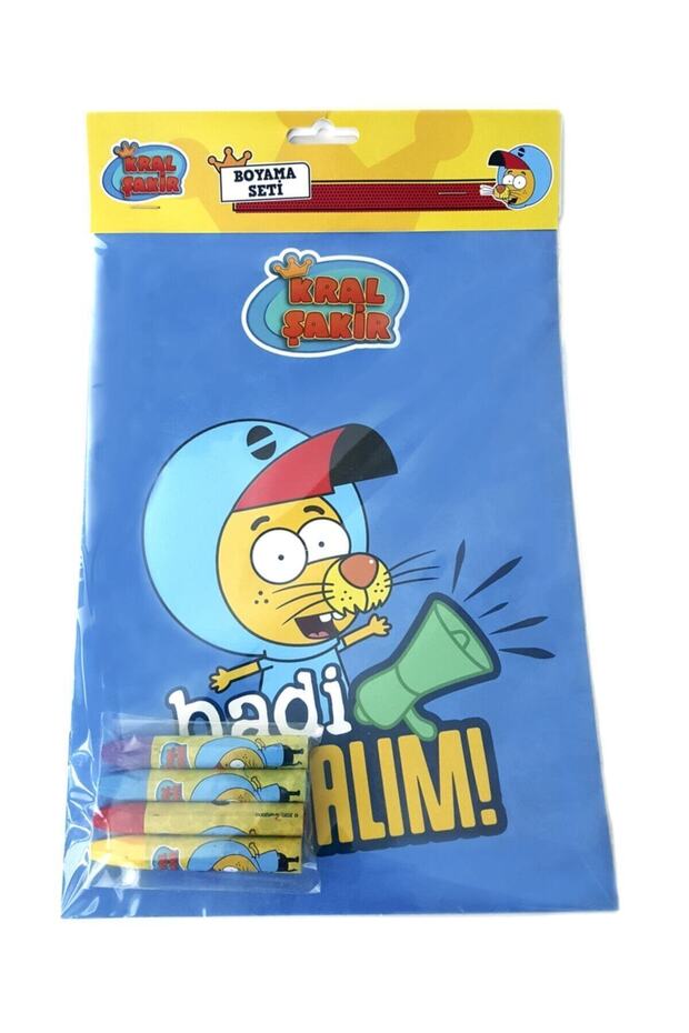 Lisanslı Kral Şakir Boyama Seti - 2