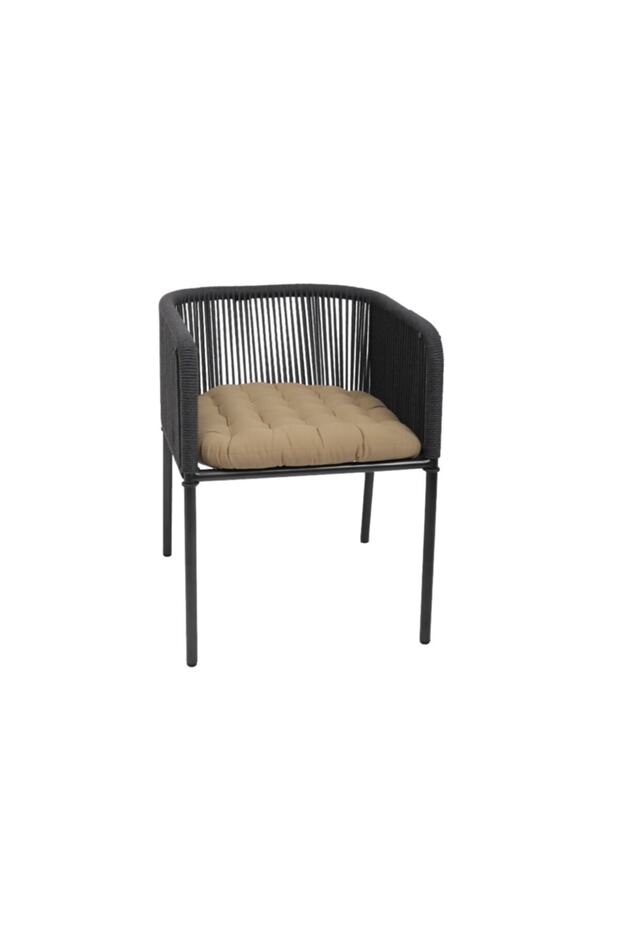 Crisantemo Sandalye Minderi Camel 50x50 - 2