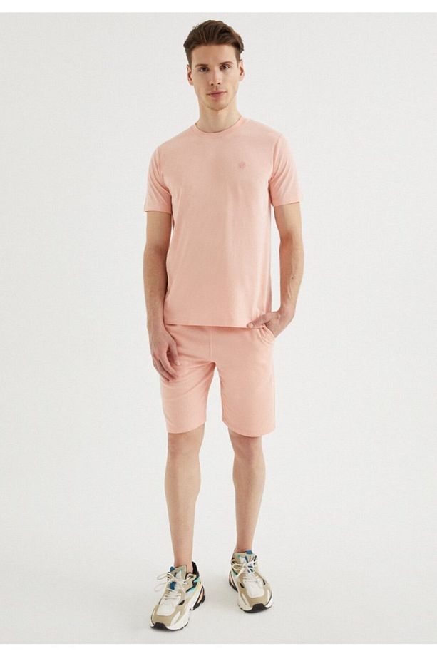 Erkek Pembe Regular Fit Şort Core - 2