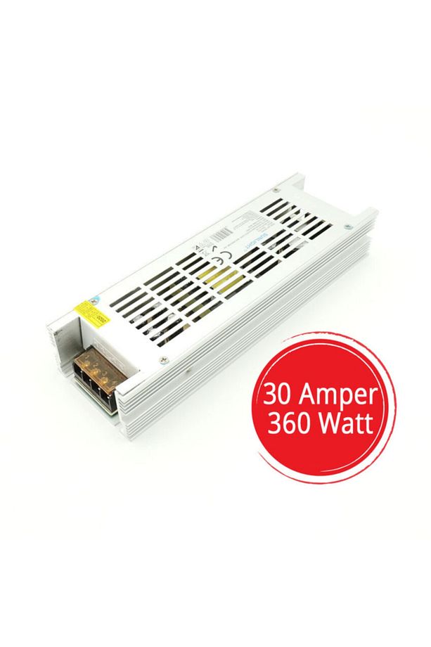 Şerit Led Trafo 12v Adaptör Driver 30 Amper 360 Watt - 1